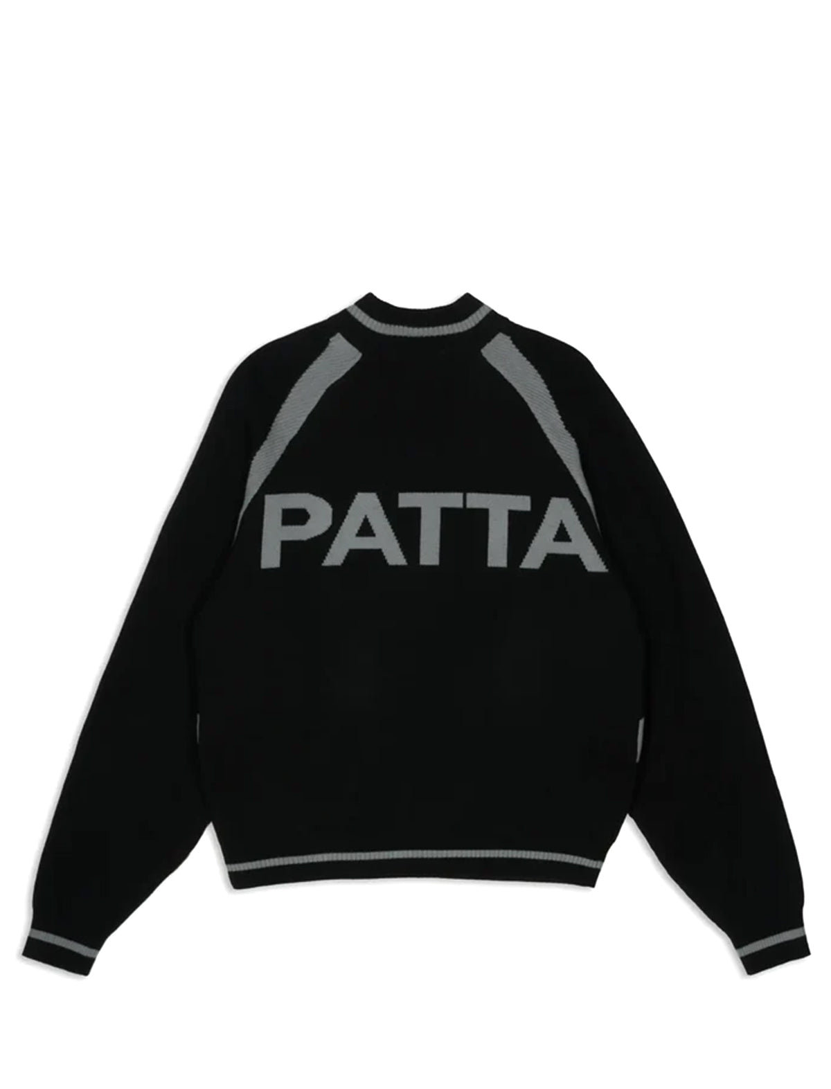Patta Track Top Cardigan Moonless Night Black