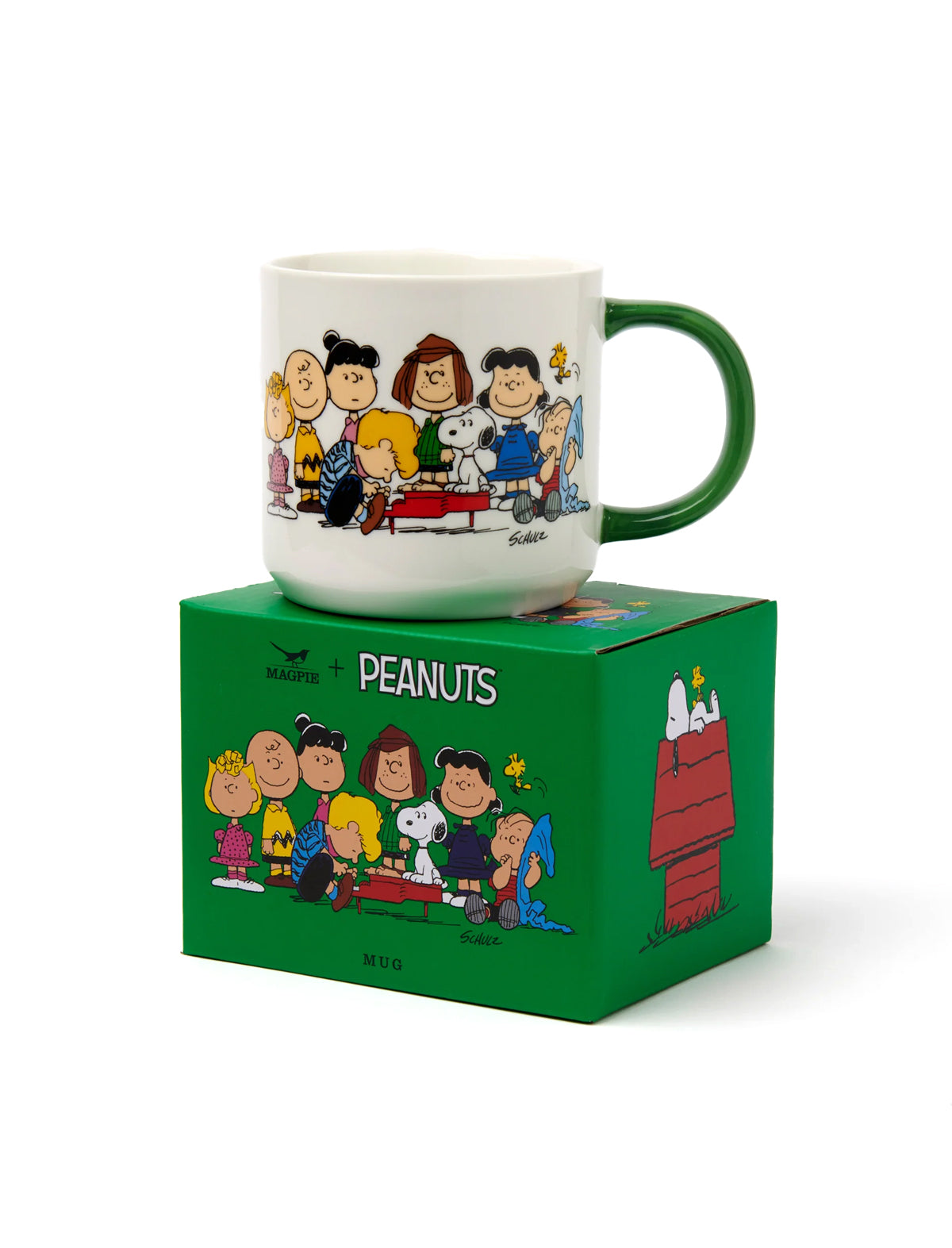 Peanuts Gang and House Mug