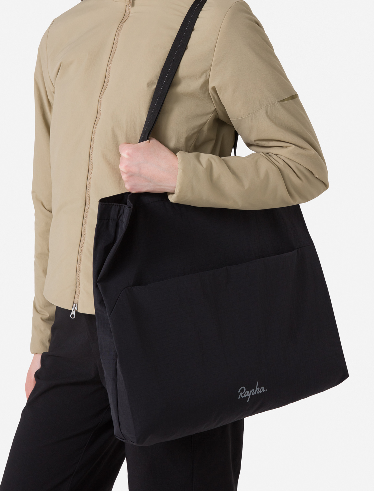 Rapha Tech Tote Bag Black/Silver