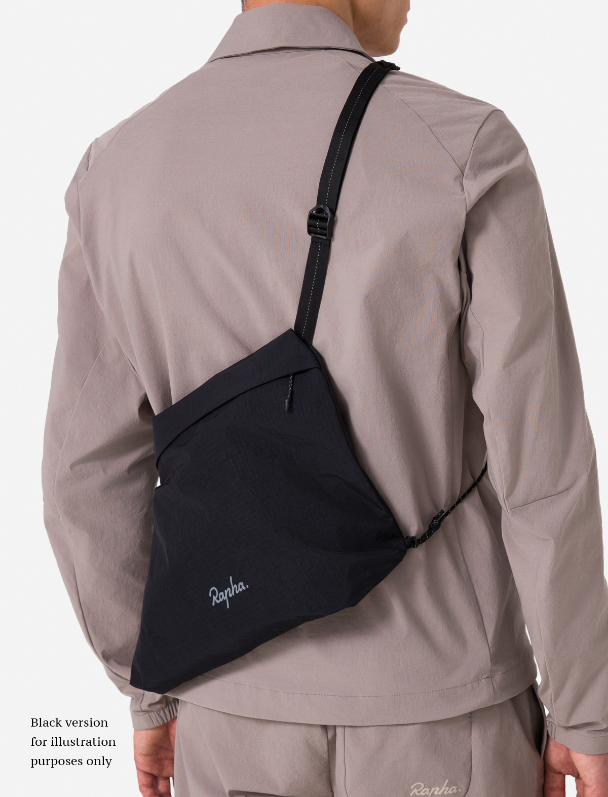 Rapha Technical Musette Bag Dove/Silver Reflective