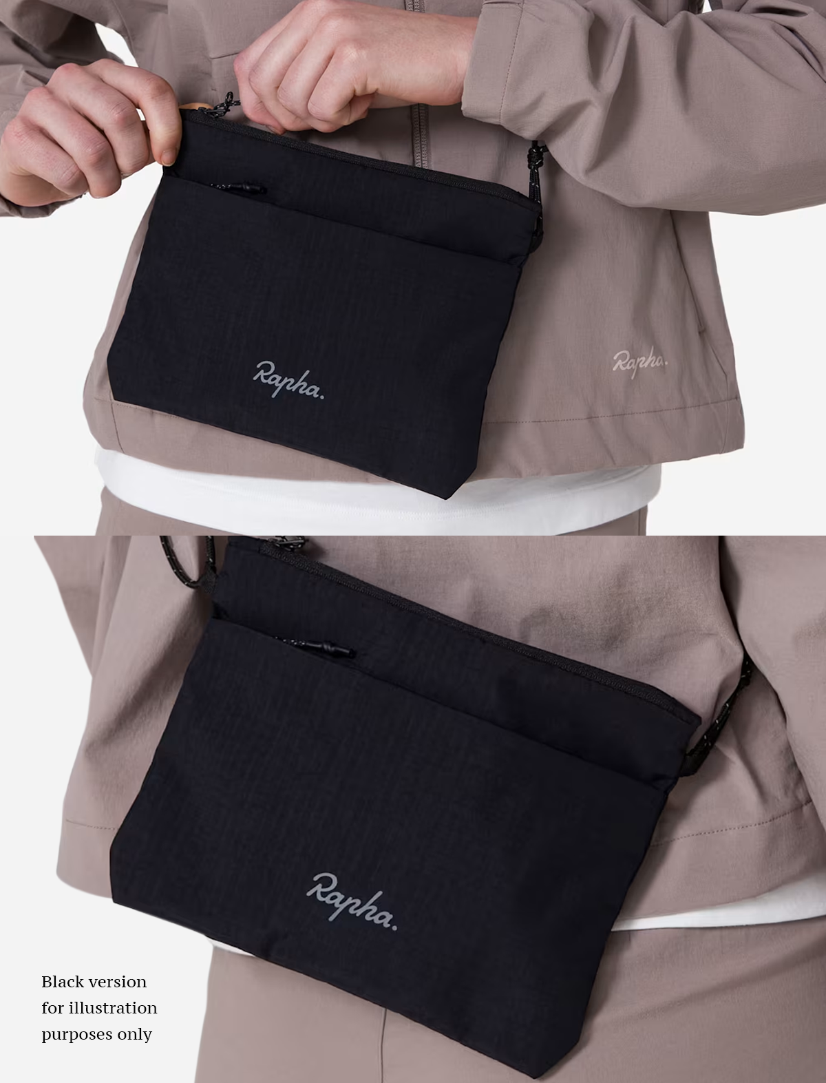 Rapha Essentials Bag Dove/Silver Reflective