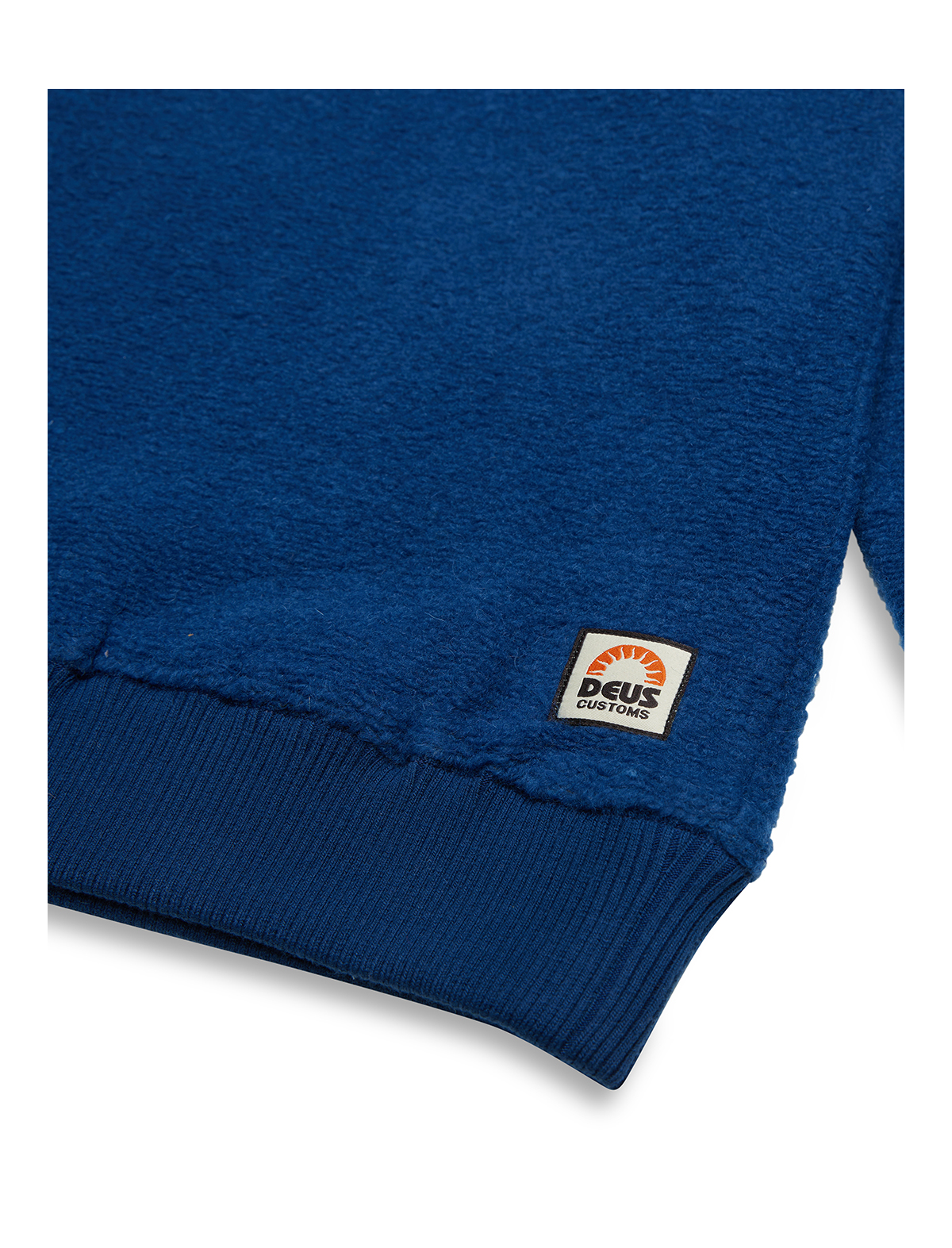 Deus Ex Machina Reo Textured Fleece Blue