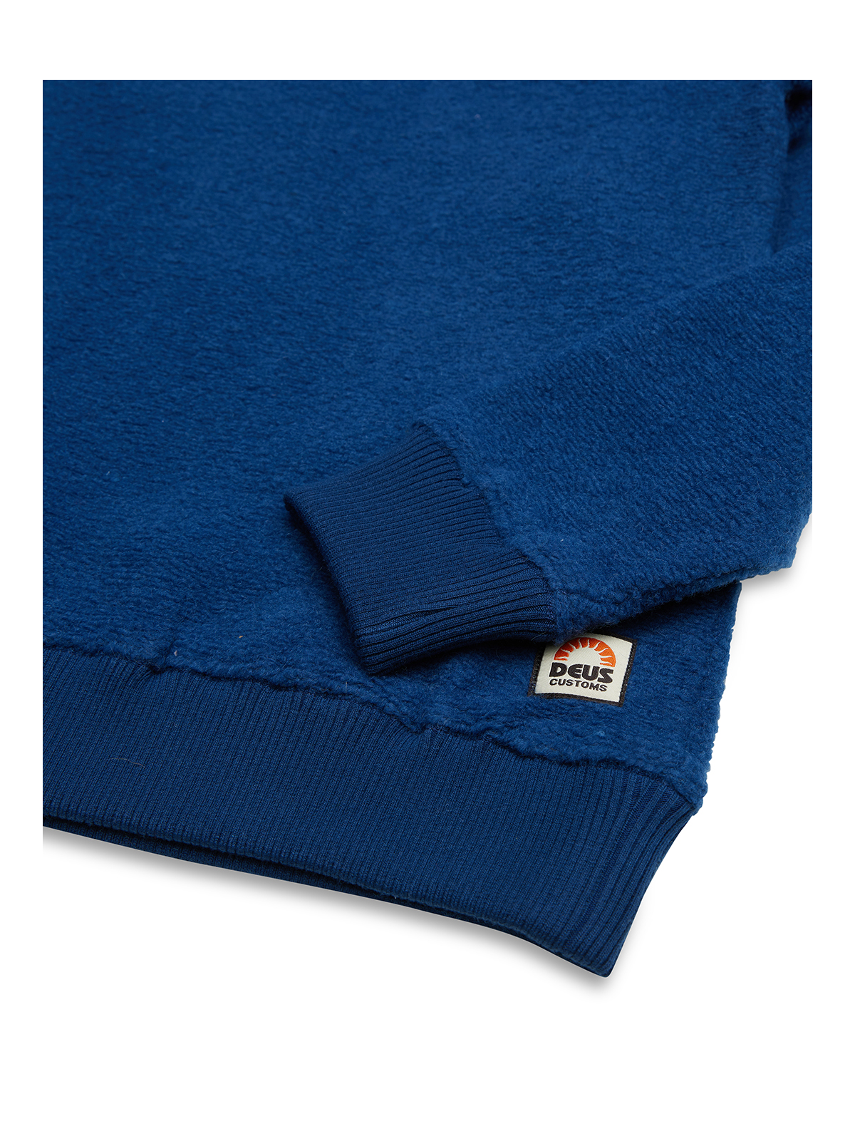 Deus Ex Machina Reo Textured Fleece Blue