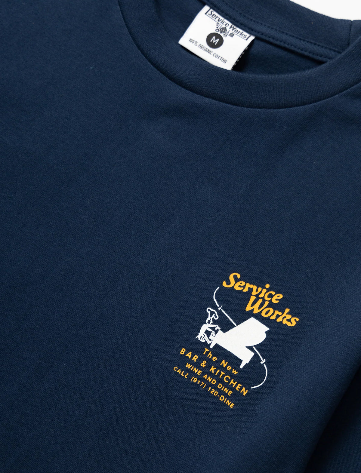 Service Works Bar & Kitchen T-Shirt Navy