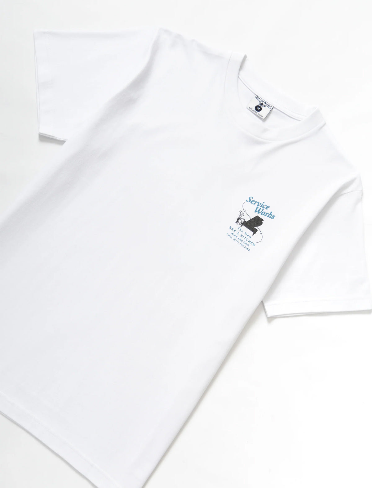 Service Works Bar & Kitchen T-Shirt White