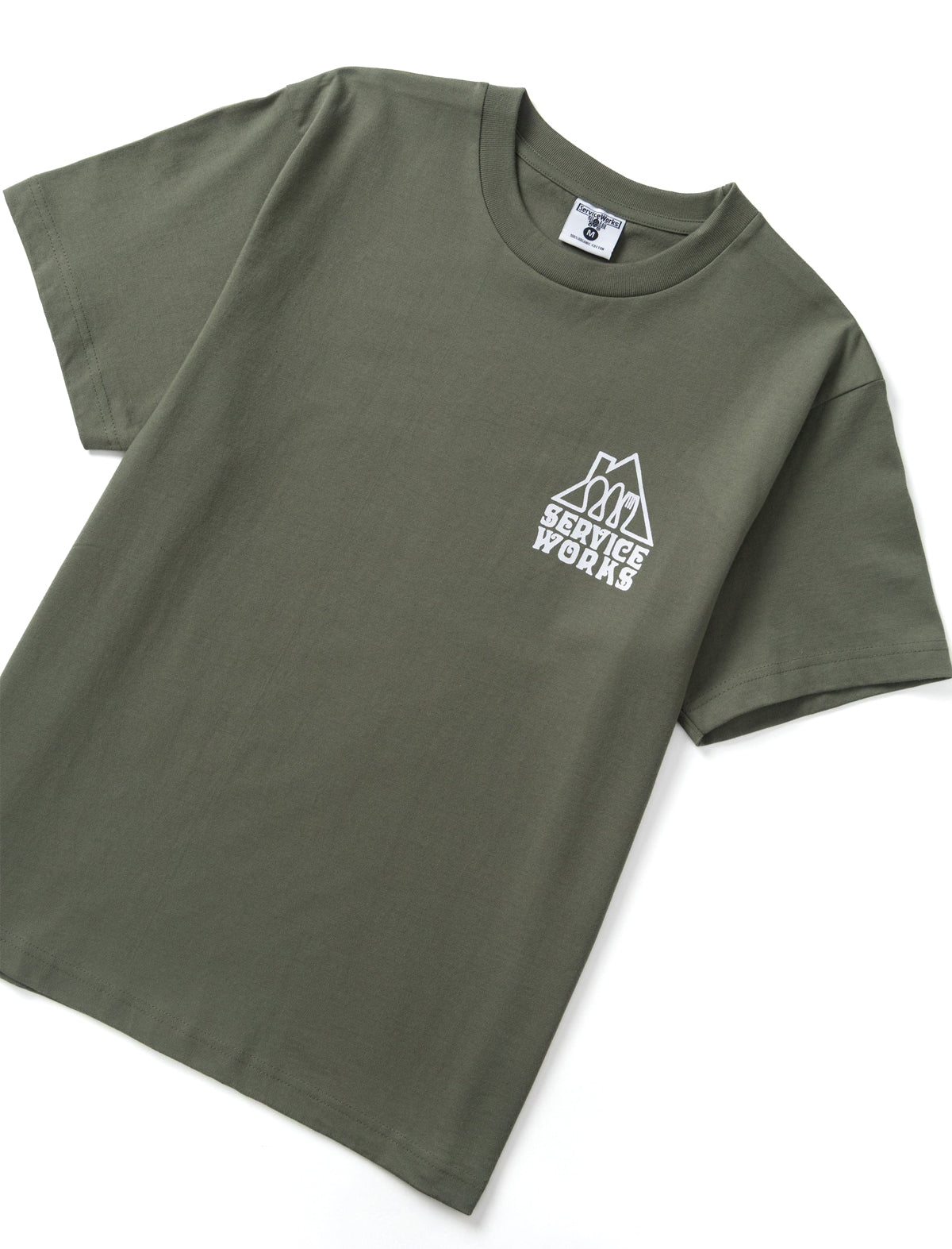 Service Works Home Comforts T-Shirt Olive