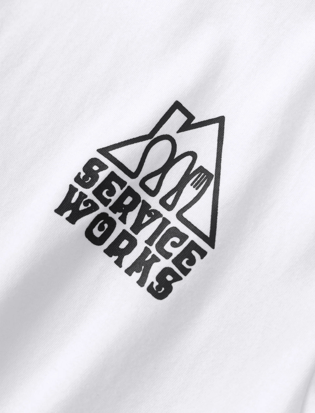 Service Works Home Comforts T-Shirt White