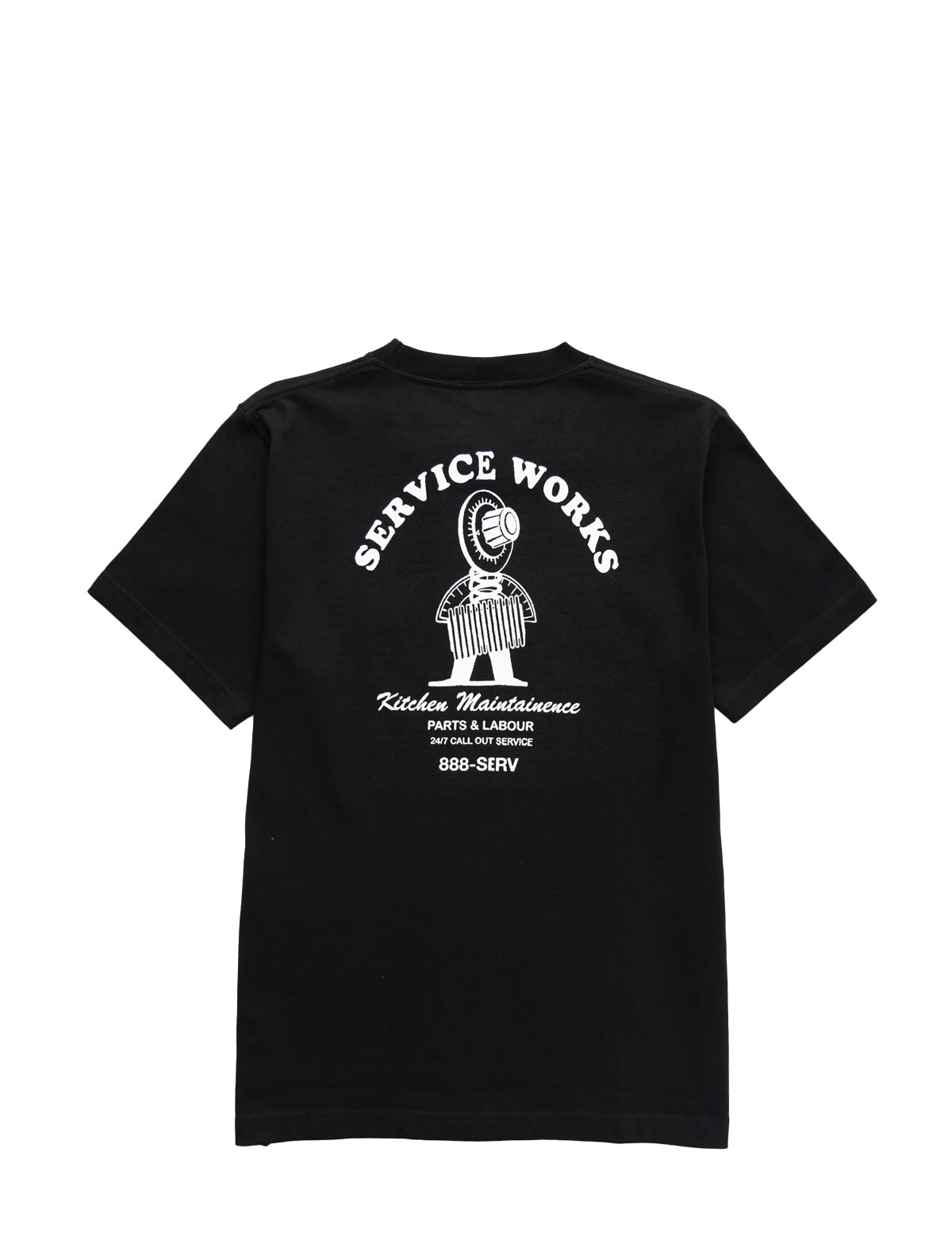 Service Works Maintenance T-Shirt Black