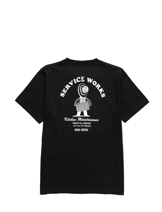Service Works Maintenance T-Shirt Black
