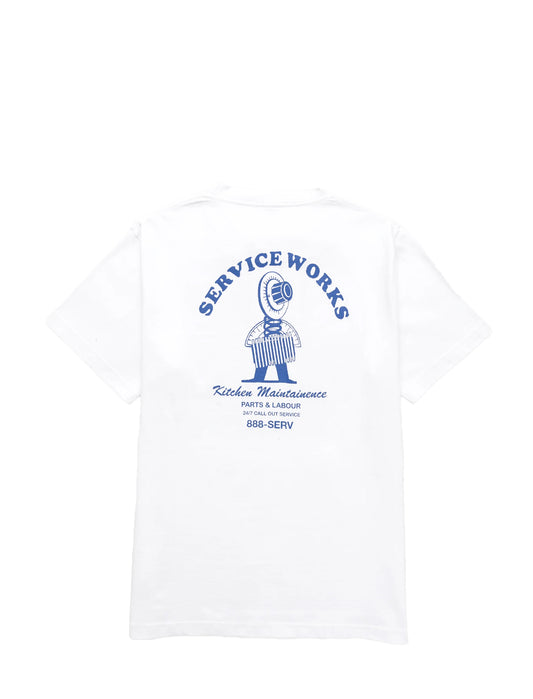 Service Works Maintenance T-Shirt White