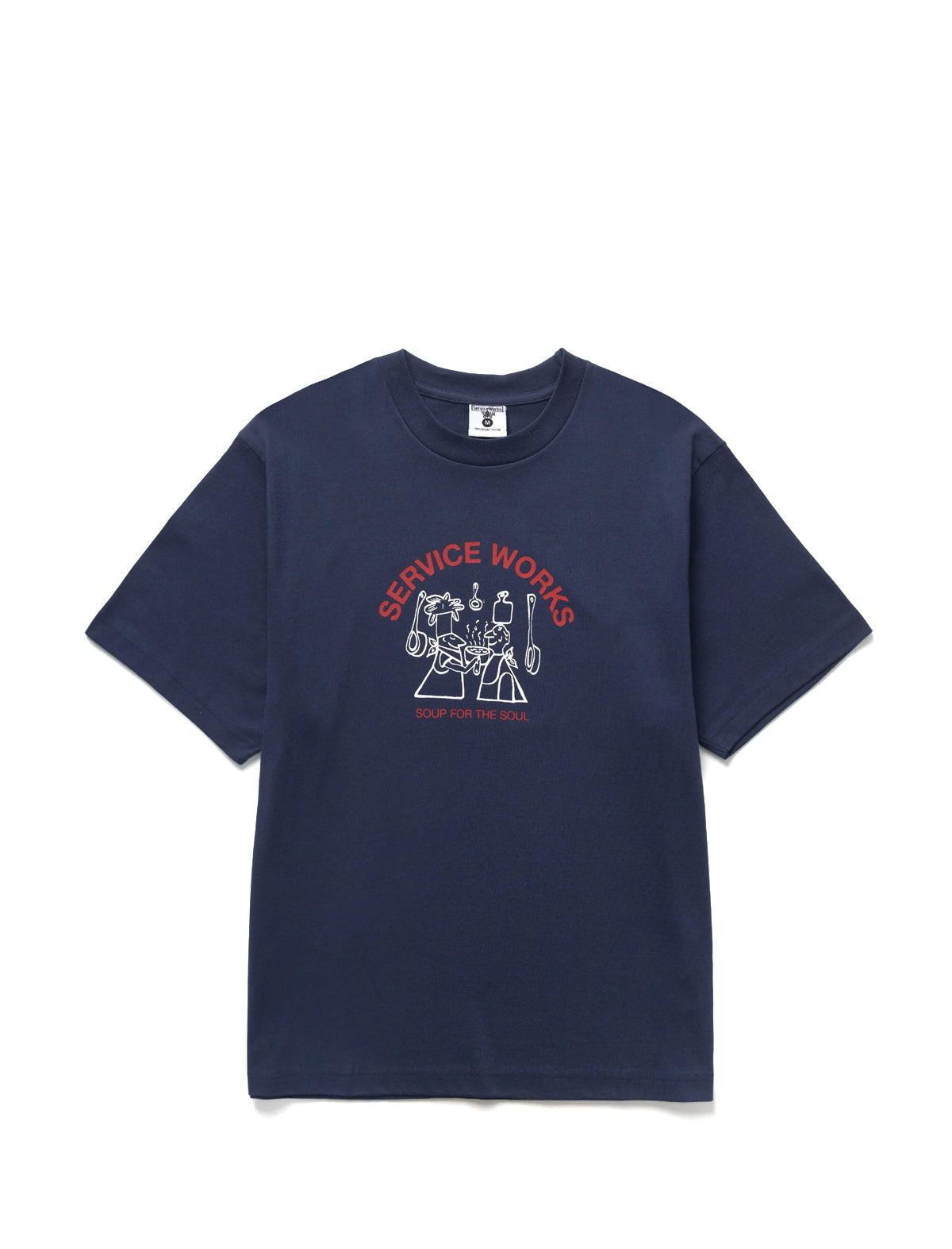 Service Works Soup for the Soul T-Shirt Navy