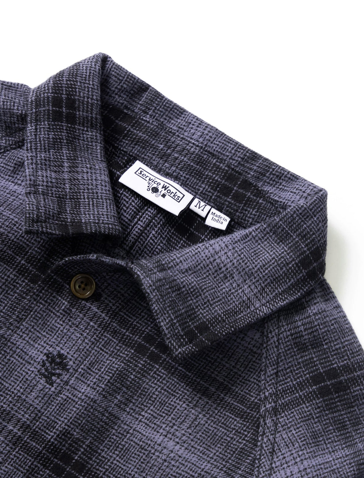 Service Works Thistle Plaid Front of House Jacket Black