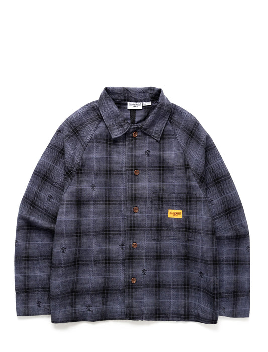 Service Works Thistle Plaid Front of House Jacket Black