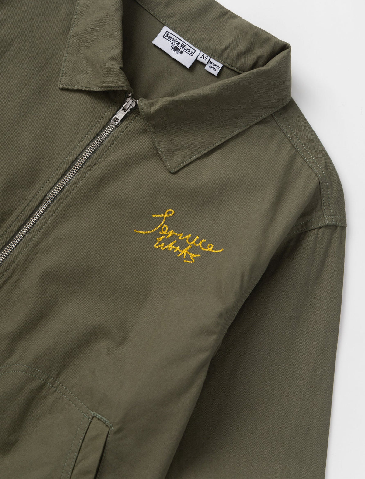 Service Works Twill Work Jacket Olive