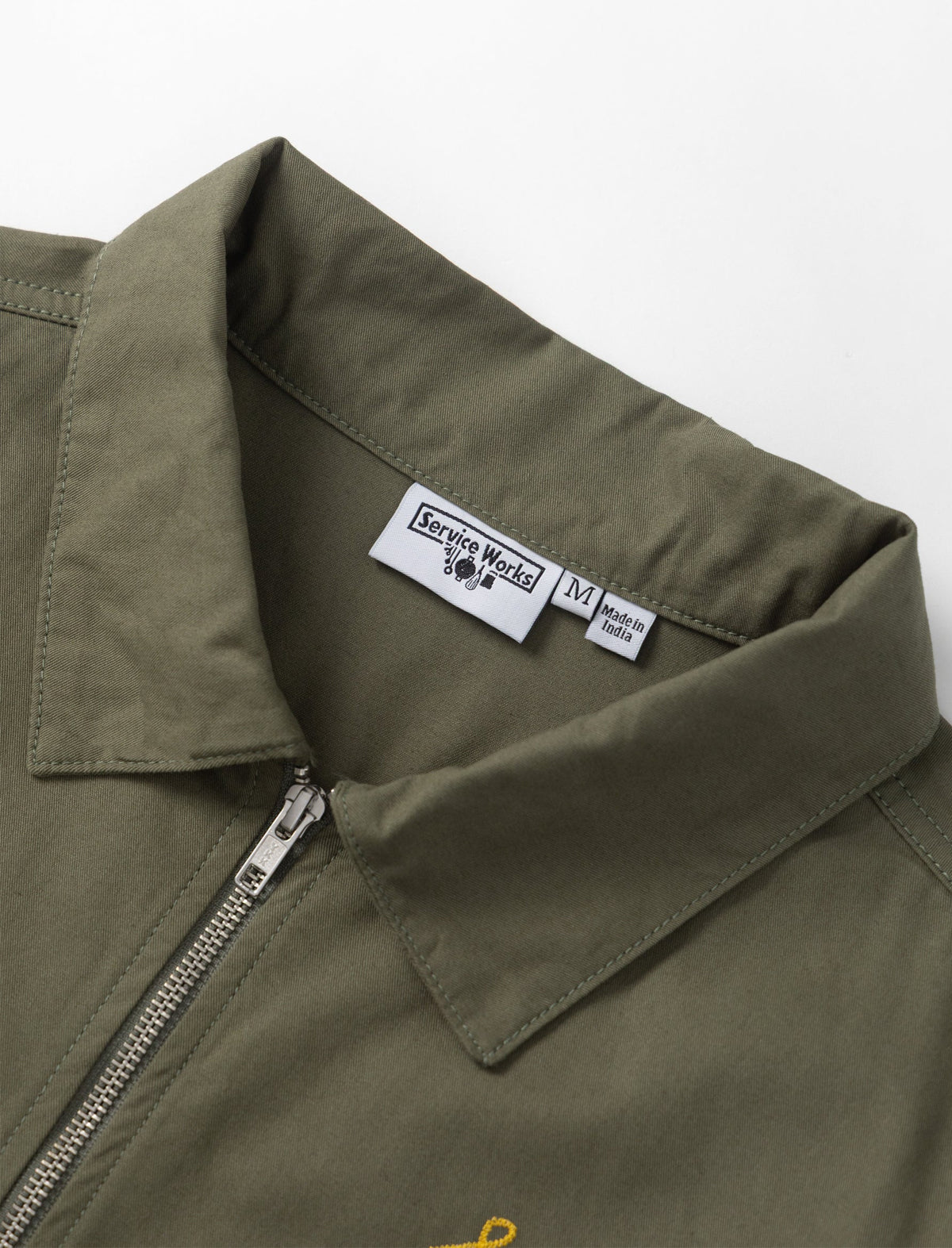 Service Works Twill Work Jacket Olive