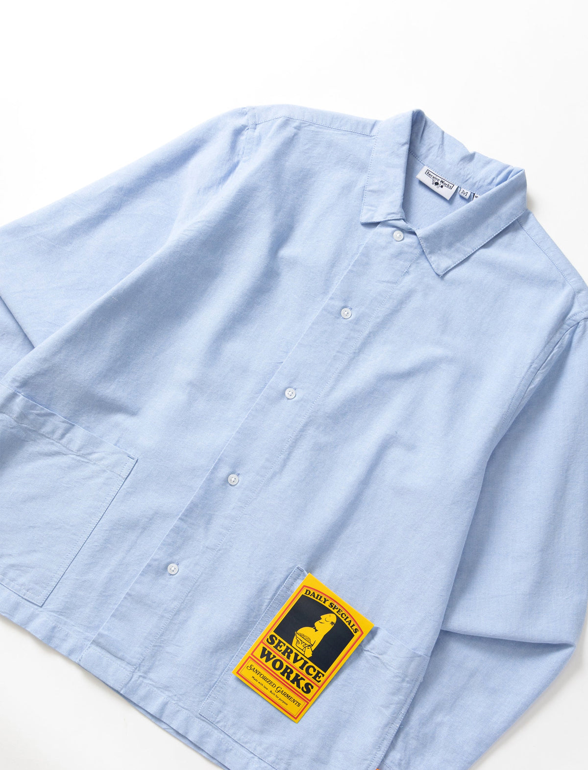 Service Works Waiter Shirt Oxford Blue