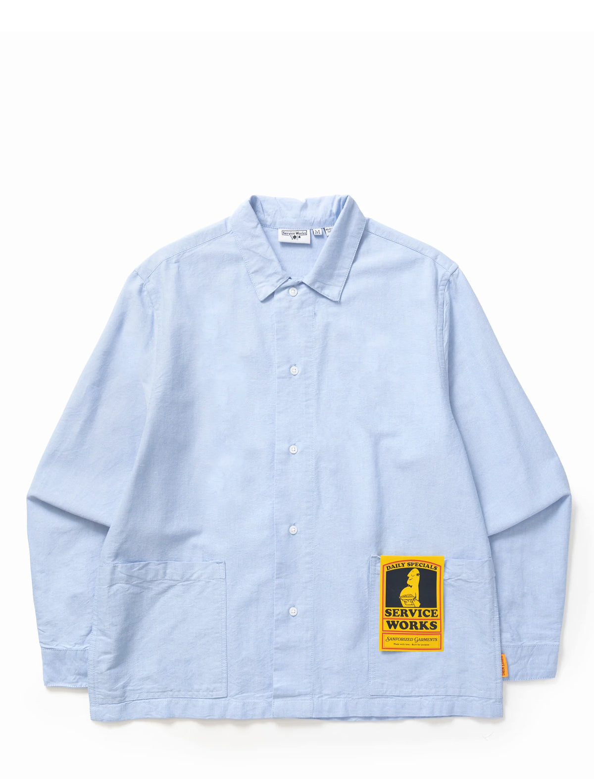 Service Works Waiter Shirt Oxford Blue