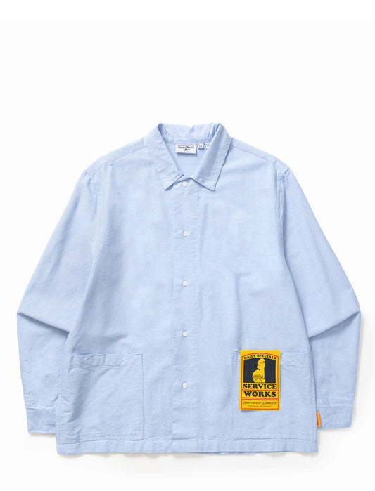 Service Works Waiter Shirt Oxford Blue