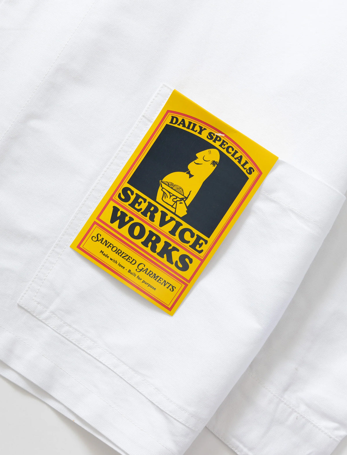 Service Works Waiter Shirt White
