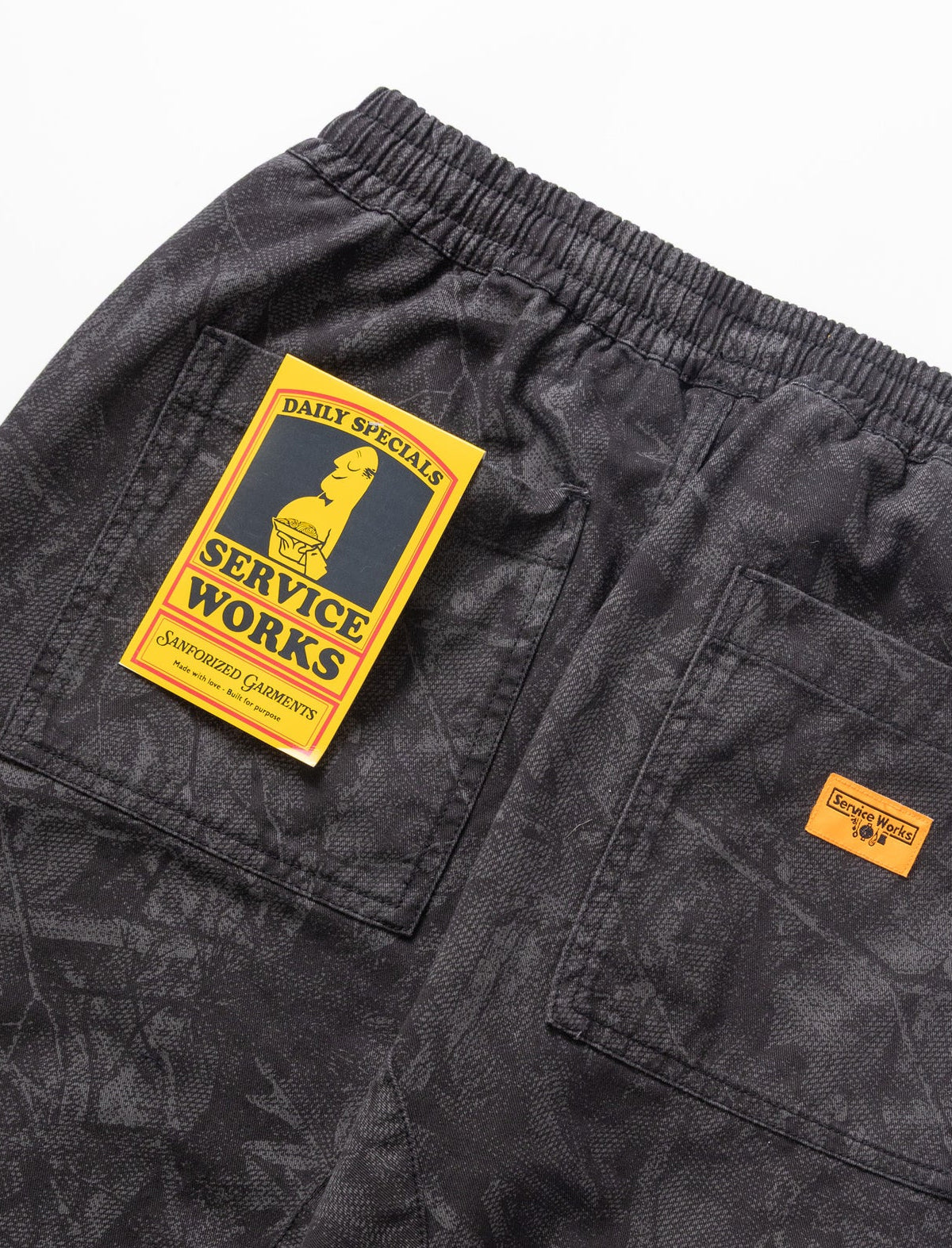 Service Works Xerox Camo Chef Pants Mono