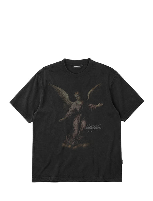 Wasted Paris Divinity T-Shirt Faded Black