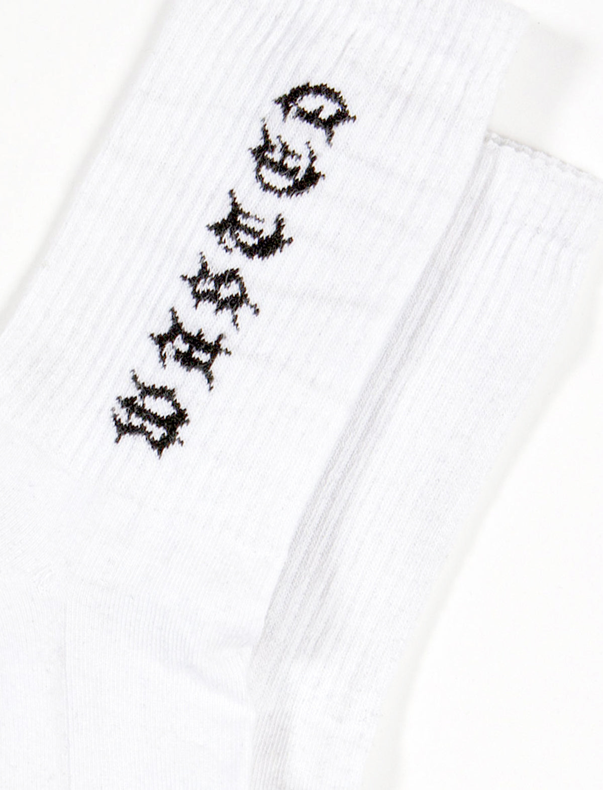 Wasted Paris Splinter Socks White