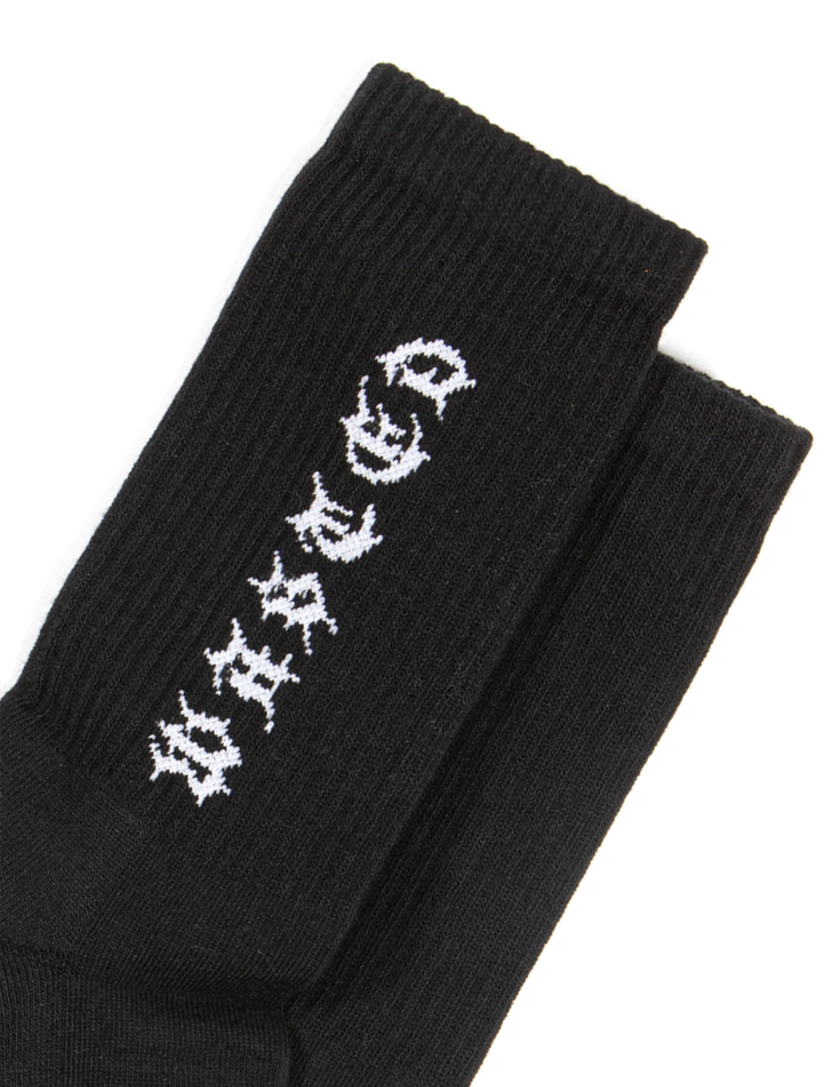 Wasted Paris Splinter Socks Black