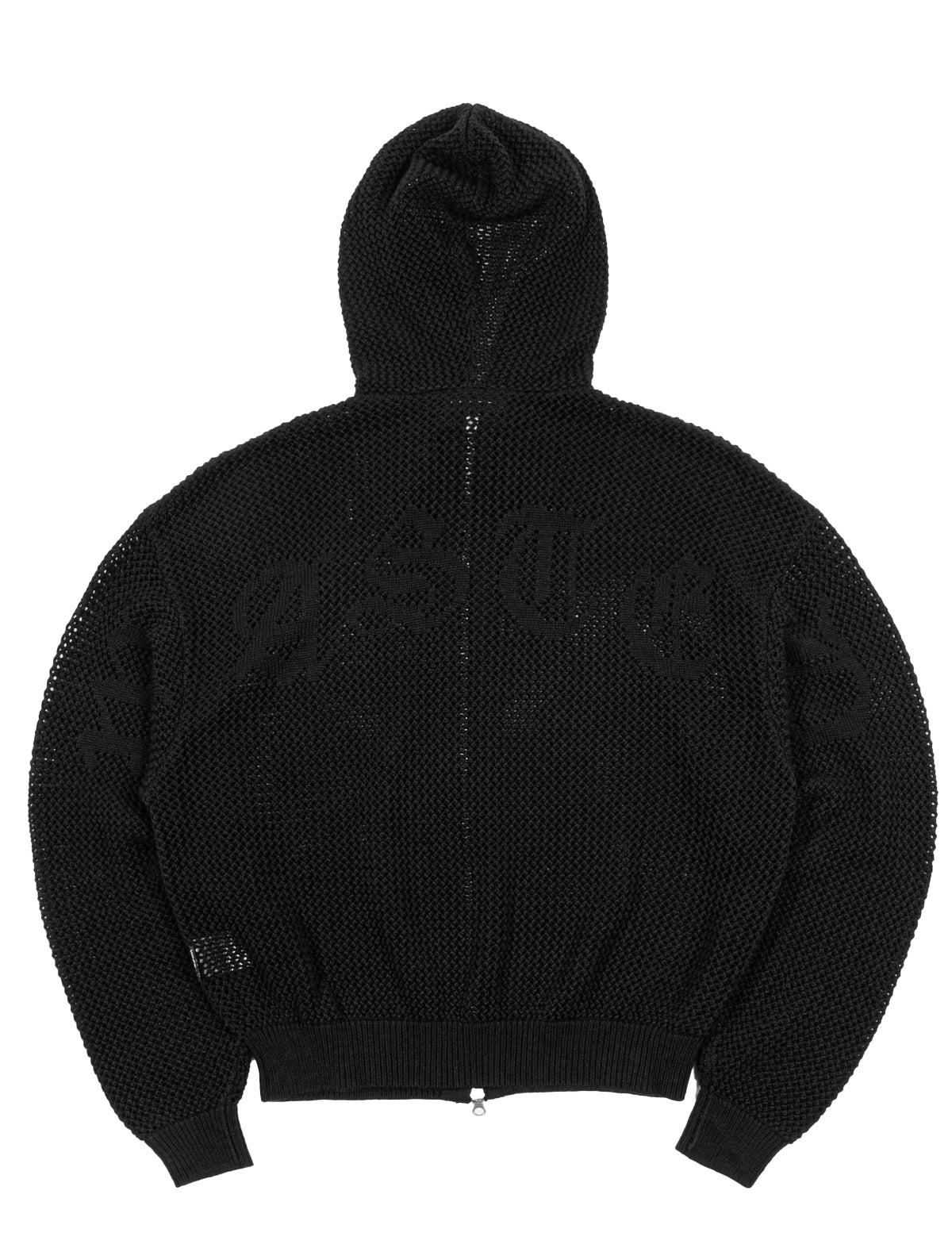 Black hoodie on a white background