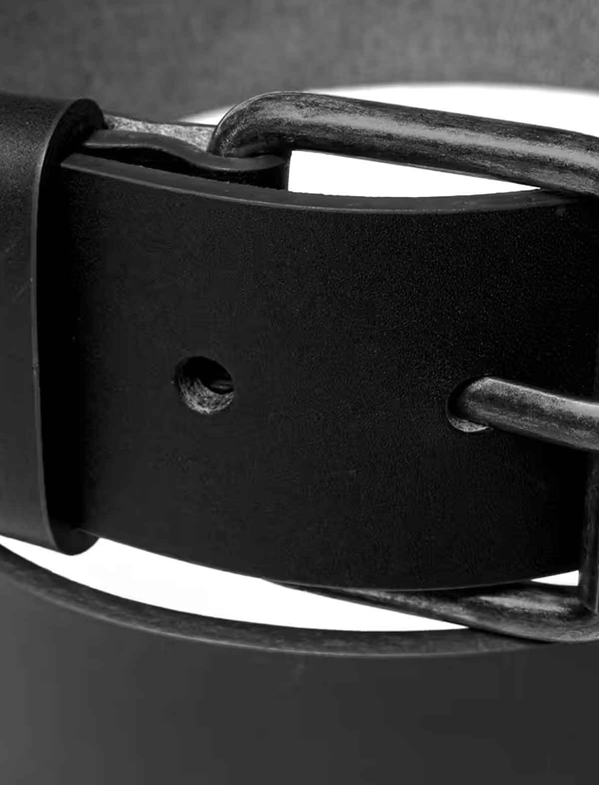 Patina Leather Belt Brown
