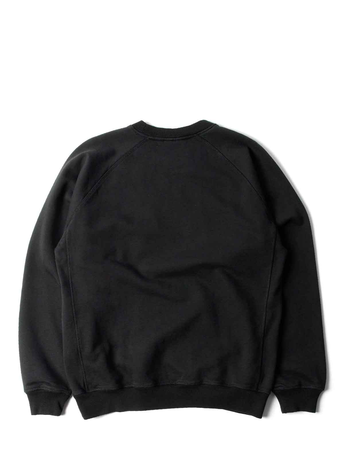 By Parra Blob Logo Crewneck Sweatshirt Washed Black