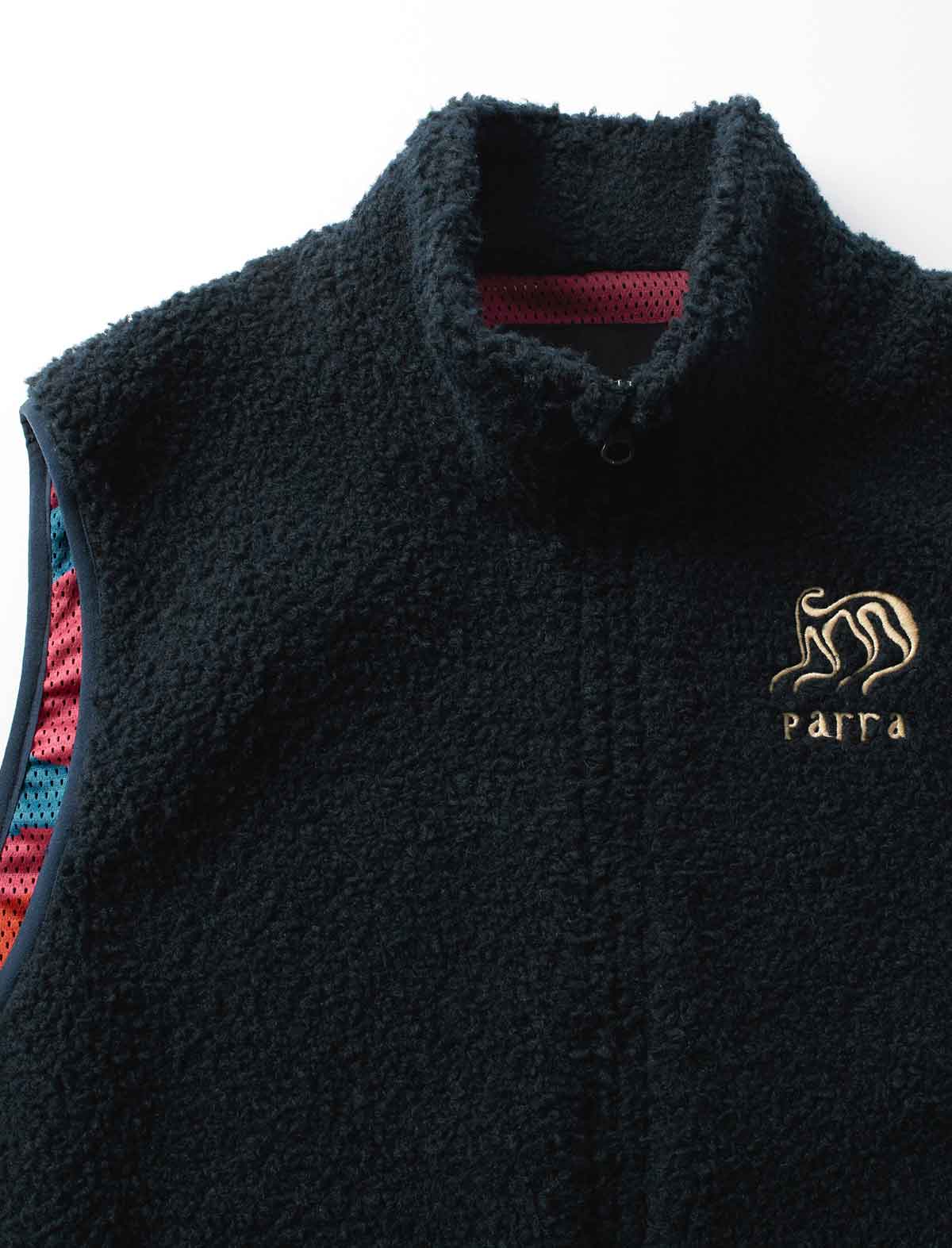 By Parra Chest Alien Vest Midnight Blue