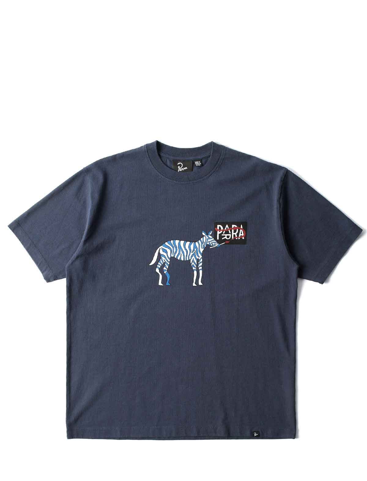 By Parra No Parra Ever T-Shirt Navy Blue