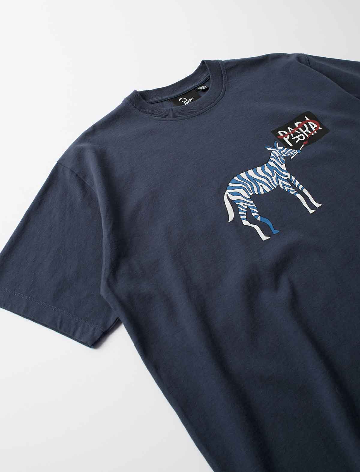 By Parra No Parra Ever T-Shirt Navy Blue