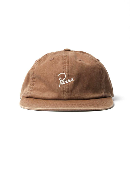 By Parra Signature 6 Panel Cap Brown