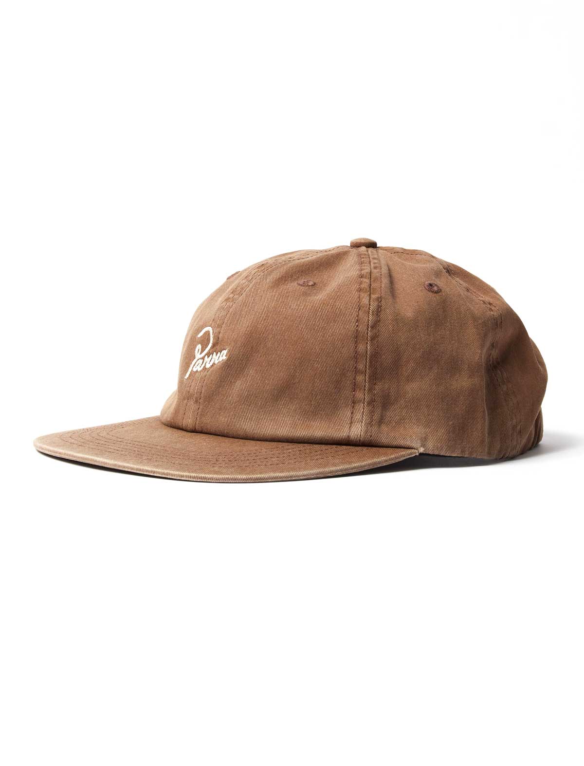 By Parra Signature 6 Panel Cap Brown