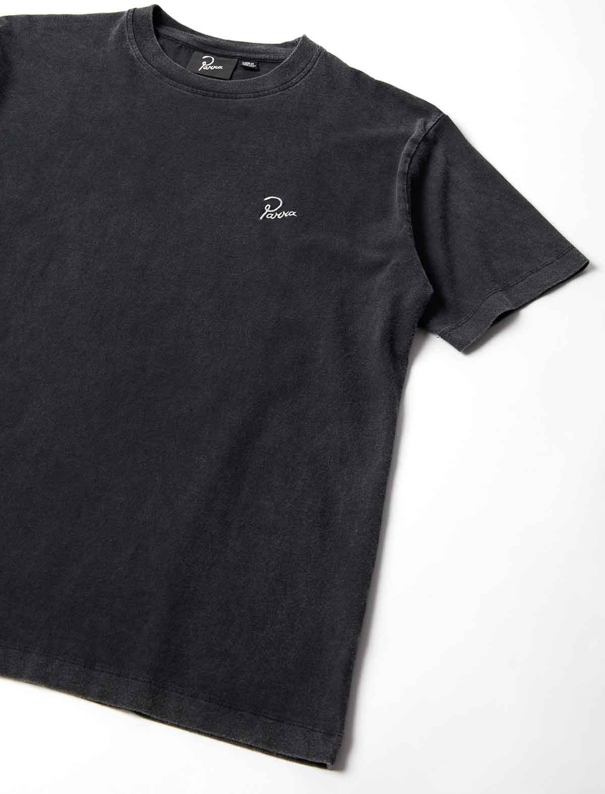 By Parra Signature T-Shirt Washed Black