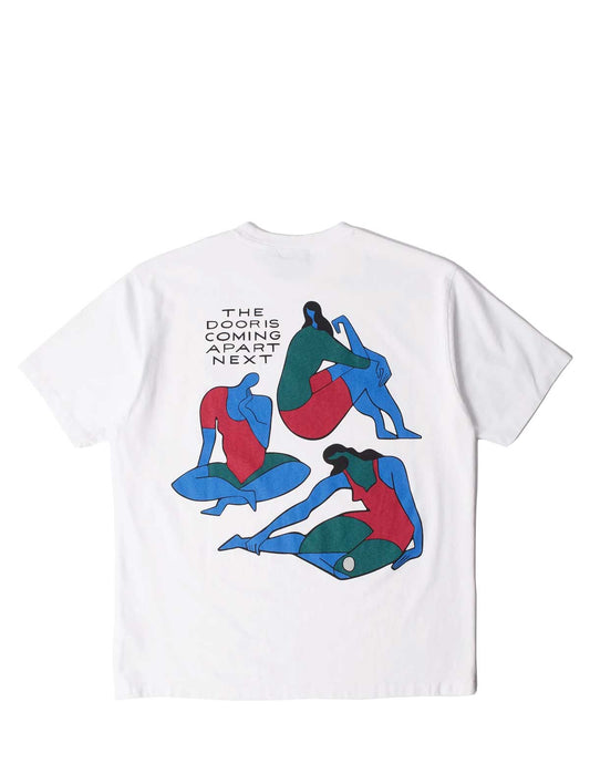 by parra the broken door t-shirt back print