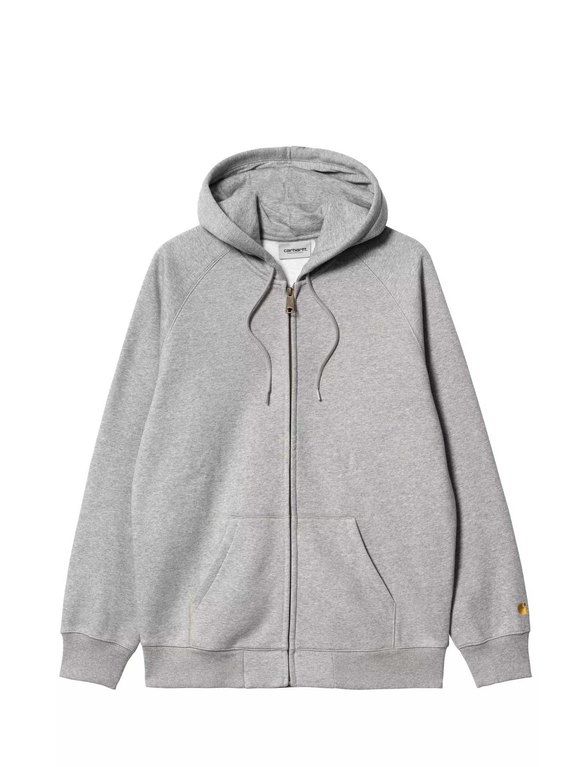 Carhartt WIP Hooded Chase Jacket Grey Heather/Gold