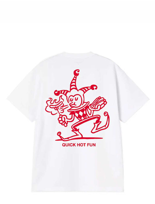 Carhartt WIP S/S Harlequin BBQ T-Shirt White