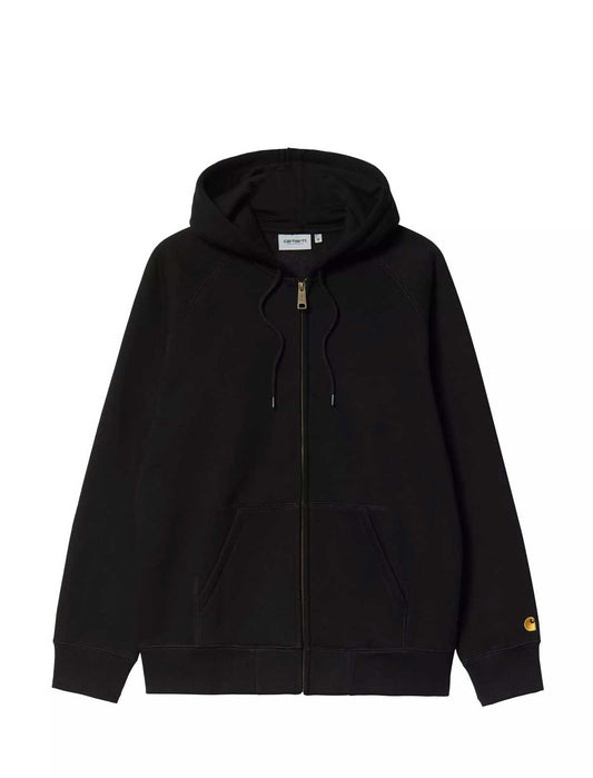 Carhartt WIP Hooded Chase Jacket Black/Gold