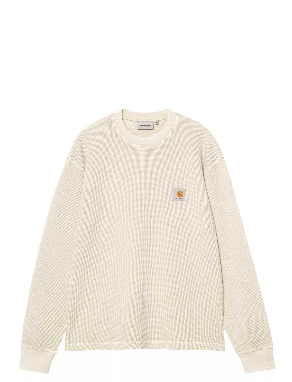 Carhartt WIP LS Vista Waffle T-Shirt Dark Fleur De Sel