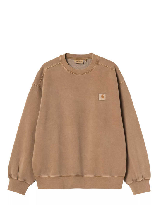 Carhartt WIP Vista Sweatshirt – Hamilton Brown Garment Dyed