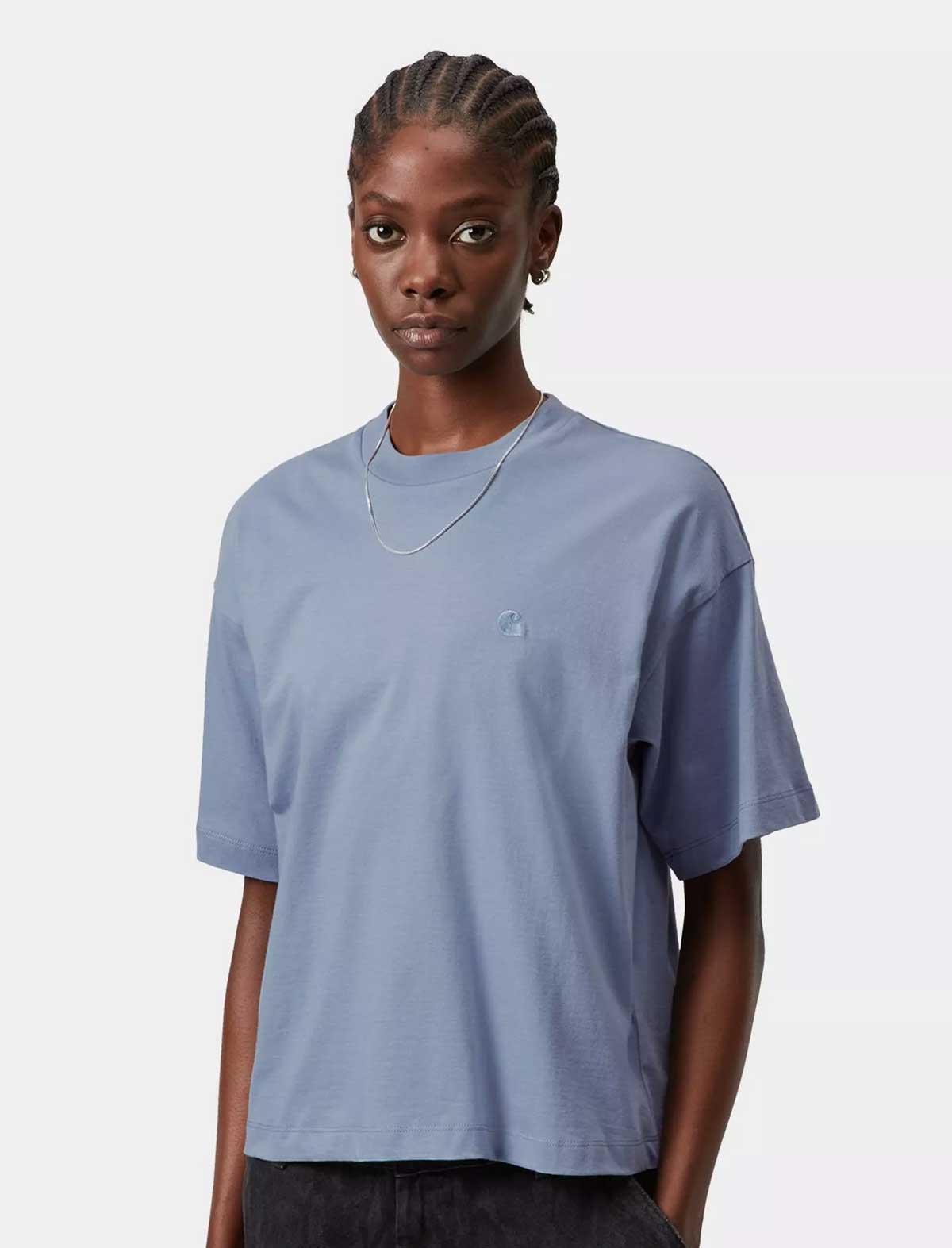 Carhartt WIP Women's Chester T-Shirt Gentle Blue