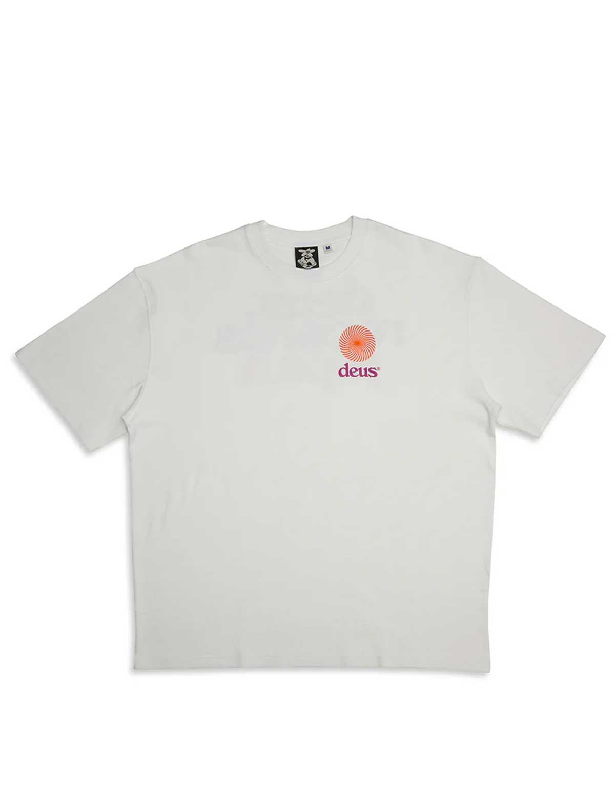 Deus Ex Machina Classics Strata Tee Vintage White Front