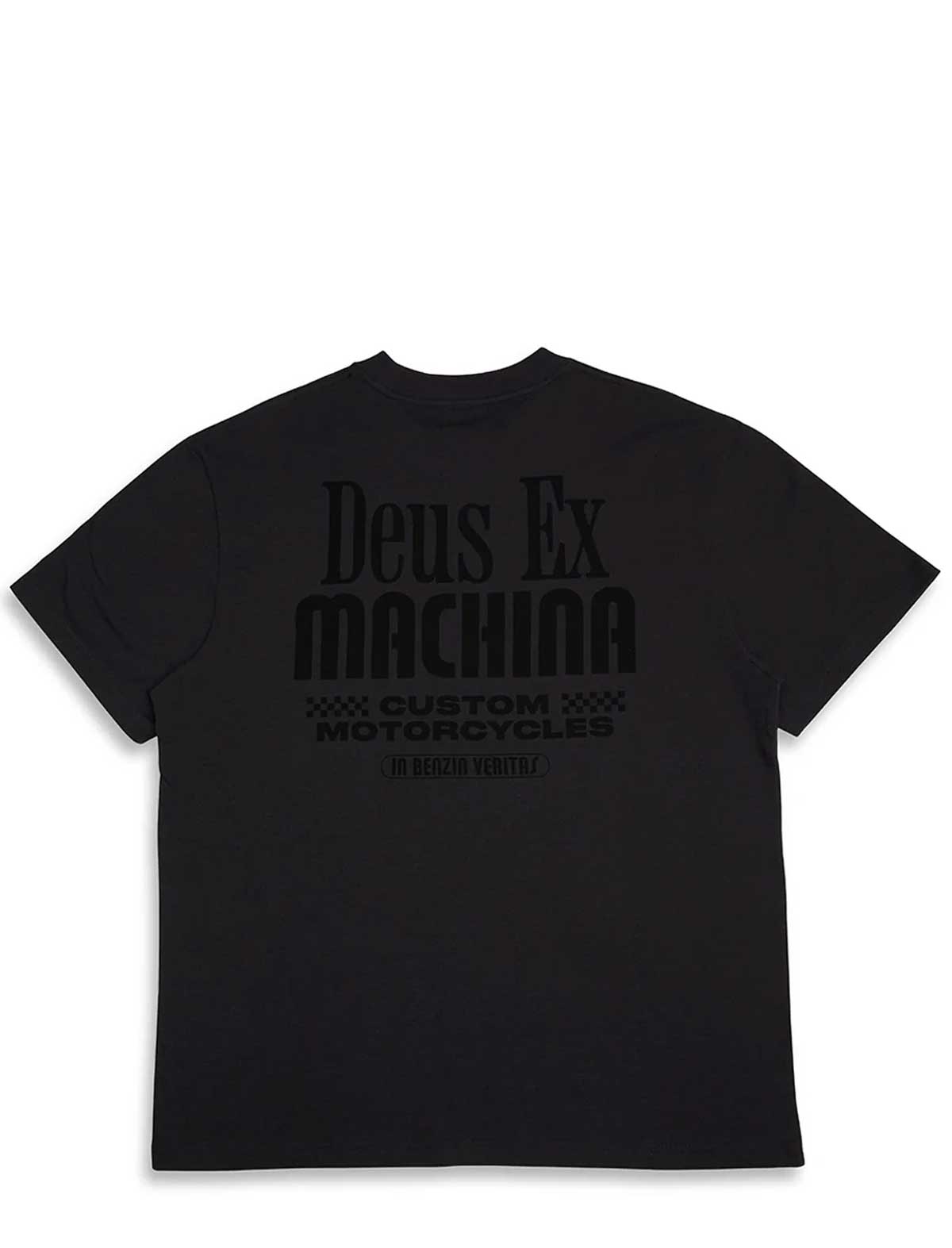 deus ex machina partisan t-shirt back