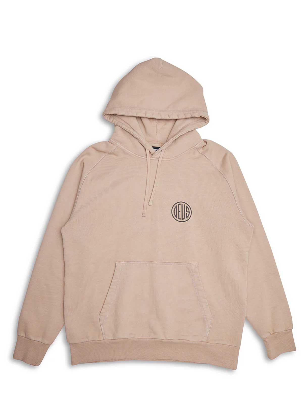 Deus Ex Machina Pill Logo Hoodie Khaki Front