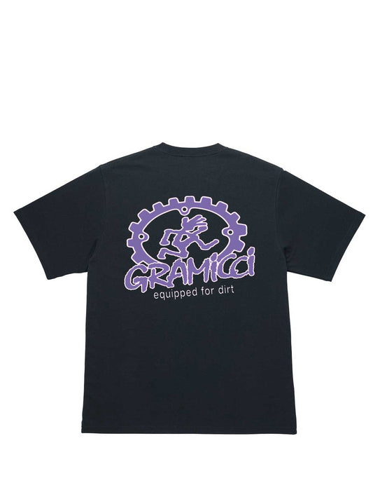 Gramicci Equipped for Dirt T-Shirt Vintage Black
