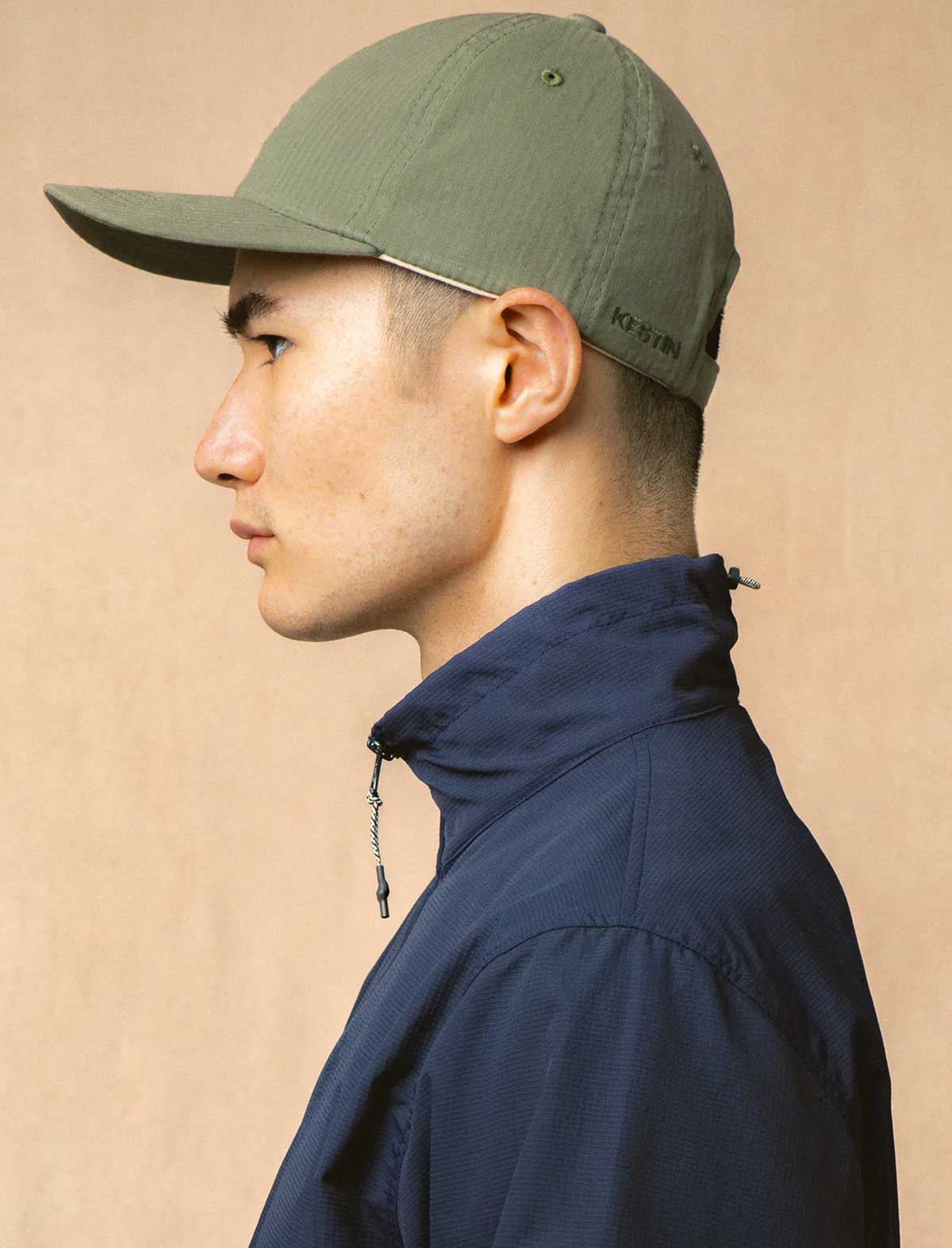Kestin Aberfeldy Windbreaker Ripstop Navy Side
