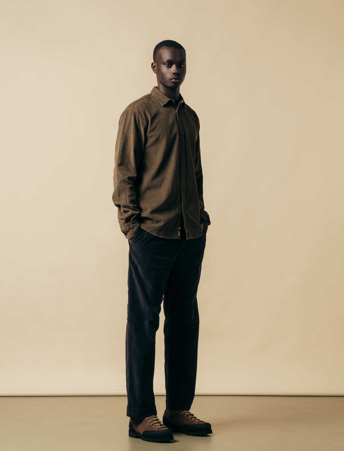 Kestin Dirleton Shirt Dark Olive