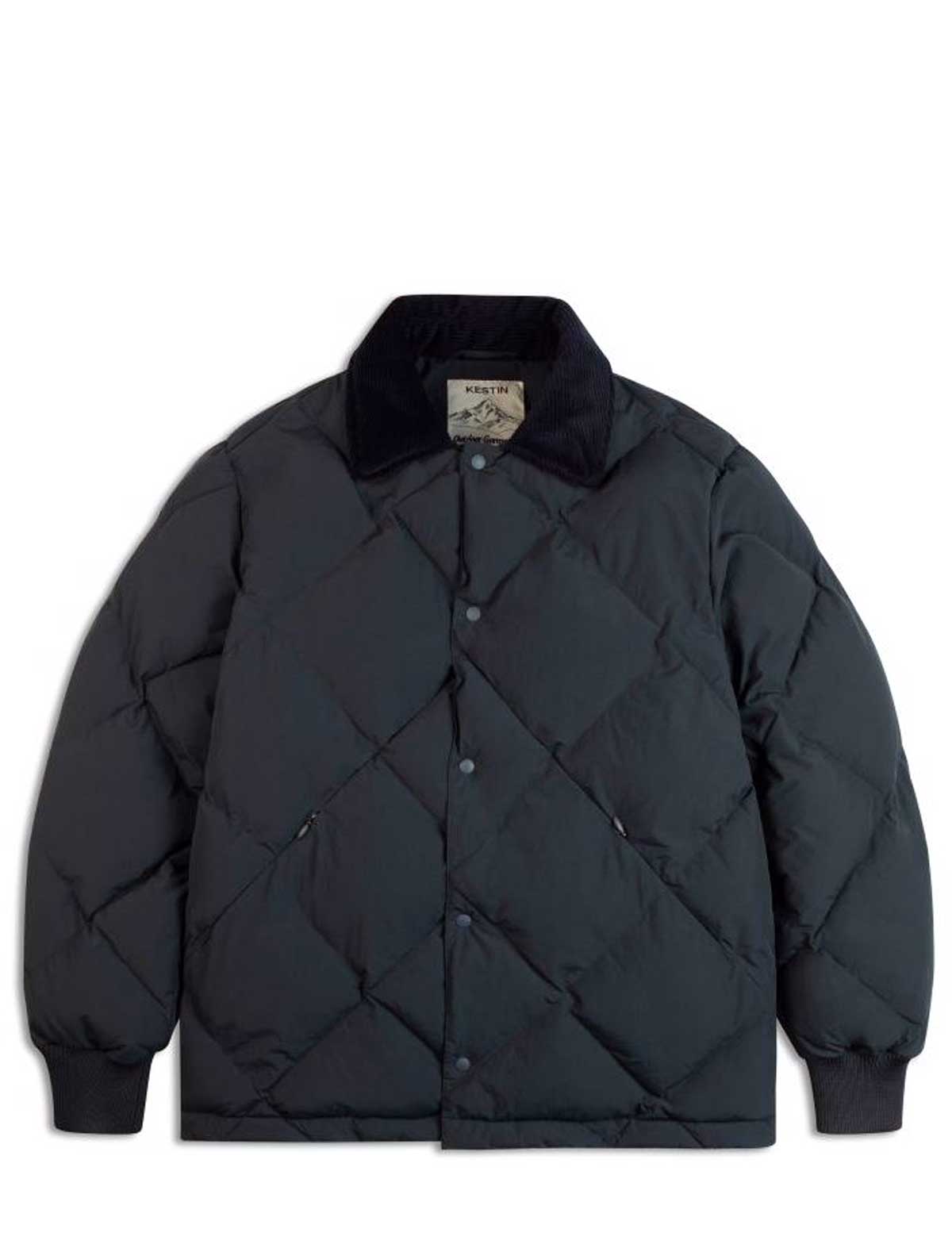 Kestin Dunbar Padded Jacket Charcoal